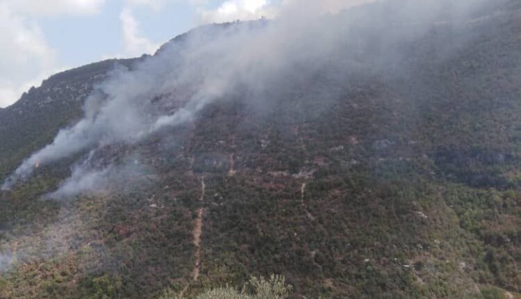 Fire in Sheikh Bader