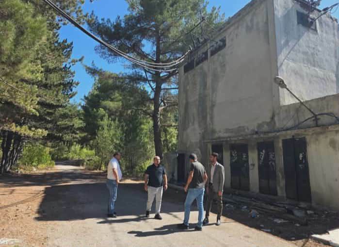 مدير كهرباء اللاذقية يتفقد مواقع تنفيذ خط توتر متوسط لتأمين مياه الشرب